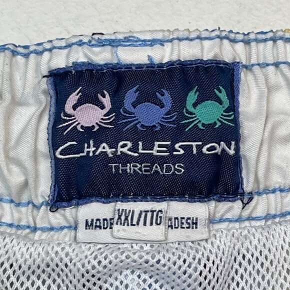 Charleston Threads XXL Lemonheads Swim Trunks Lined Lemon Elastic Draw String - Picture 11 of 16